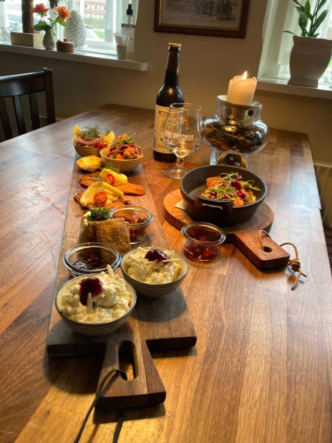 Restaurant Saelhunden Bed & Breakfast Ribe Exterior photo